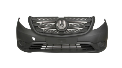 Bara fata Mercedes Vito/Clasa 5 (W447), 04.2014-, Texturat; gri inchis; cu grila, Aftermarket