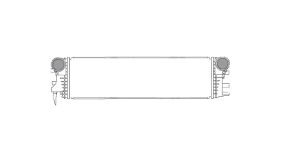 Intercooler Mercedes Vito 114/116 cdi/d, 19 BlueTEC, 03.2014-, Vito/Clasa V, 03.2014-, motor 2.1 CDI 100/120/140kw, diesel, cu/fara AC, aluminiu brazat/plastic, 665x188x64 mm, 