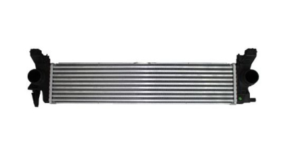 Intercooler Mercedes Vito 109/111 CDI, 10.2014-, motor 1.6 cdi 65/84kw, diesel, cu/fara AC, aluminiu brazat/plastic, 655x142x50 mm, Behr/Hella, 