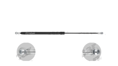 Amortizor capota spate, echilibror haion Mercedes Clasa Ml (W166), 11.2011-09.2015, Stanga = Dreapta, Lungime, Cursa, Forta: 628 mm, 245 mm, 570 N