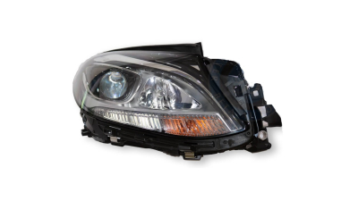 Far Mercedes Clasa Gle (W166), 08.2015-, fata, Dreapta, cu LED daytime running light; H7+H7; electric; cu motor; cu becuri;