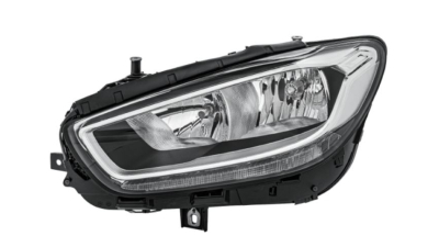 Far MERCEDES CITAN (W420), 09.2021-, partea Stanga, HELLA, tip bec H7+H7+LED; electric; cu motor; cu becuri; LED; 5; fara marcaj 'MERCEDES-BENZ'