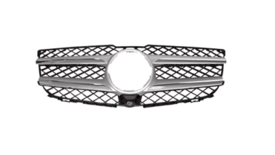 Grila masca fata MERCEDES Clasa GL (X166), 06.2012-12.2015, Cu gaura pentru camera