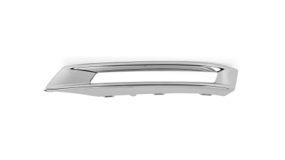Ornament grila bara protectie fata MERCEDES Clasa GLK (X204), 05.2012-12.2015, fata, partea stanga, cromat