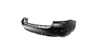 Bara spate Mercedes Clasa Glk X204, 05.2012-, parte montare grunduita cu gauri senzori parcare, 50X196-1, Aftermarket