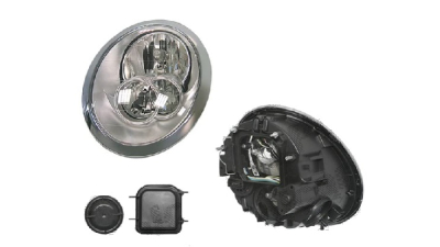 Far Mini One/Cooper/Cabrio (R50/R52/R53), 07.2004-07.2007, fata, Stanga, H7+H7; electric, DEPO