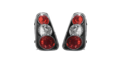 Set stopuri Spate Mini One/Cooper/Cabrio (R50/R52/R53), 06.2001-07.2007, Cooper, partea Stanga+Dreapta, negru, transparent; tuning; Omologare: ECE, Taiwan