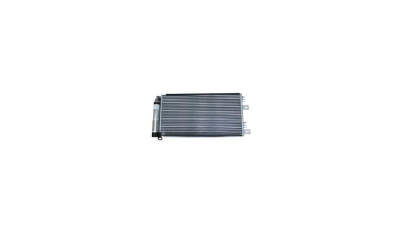 Condensator climatizare MINI Cooper S JCW; Mini (R50, R52, R53), 03.2006-09.2006, motor 1.6 compressor, 160 kw benzina, cutie manuala/automata, full aluminiu brazat, 625(585)x315x16 mm, cu uscator filtrat