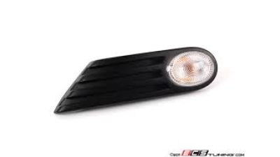 Lampa semnalizare aripa Mini One/Cooper/Clubman/Clubvan/Coupe/Roadster/Cabrio (R56/57/58/59), 07.07-, alba,cu buza, omologare ECE/SAE, 63132754253, Stanga