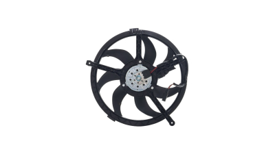 GMV radiator electroventilator Mini Clubman (R55) One 10.2007- (1,6 88kw) ; Mini Countryman (R60) One 10.2007- (1,6 88kw) Benzina,  200W/392mm, fara rezistor, cu 2 pini, plastic, Aftermarket