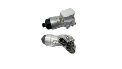 Radiator racire ulei motor, termoflot Peugeot 2008, 03.2013-, motor 1.6 e-HDI, 68/84 kw, Peugeot 206/206+, 05.2004-, motor 1.6 HDI, 80 kw, diesel, 65x94x52 mm, cu filtru ulei si carcasa, din aluminiu