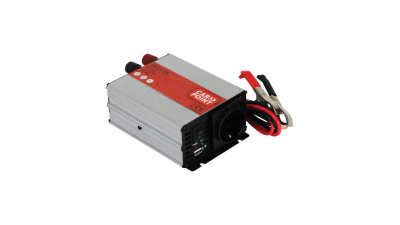 Invertor de tensiune auto Carpoint 12V-230V 300W 50Hz cu protectii la supra-sarcina , scurt-circuit, Port USB 