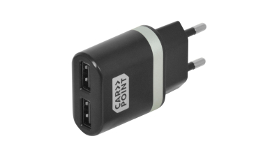 Incarcator priza retea, cu iesire 2x USB,iesire 5V 2.4V, cu protectie supraincalzire, suprasarcina