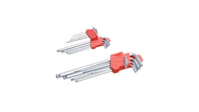 Set 9 chei imbus Automax cu capuri tip HEX L9 1.5-10 mm