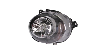 Far Mini One/Cooper/S, 02.14-, Electric, tip bec H4, cu motoras, omologare ECE, semnalizare alba, 63117298312; 63117401602; 7298312, Dreapta