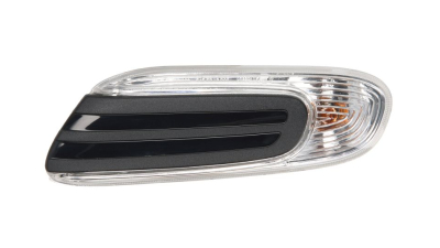 Lampa semnalizare aripa Mini One/Cooper/S (Hatch/Clubman), 02.2014-, Cabrio, Cooper, One, partea Stanga, Fata, WY5W; alb, bandou negru; cu soclu bec; Omologare: ECE/SAE, OEM/OES