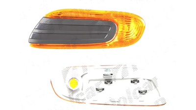 Lampa semnalizare laterala Mini One/Cooper/S, 02.2014- Cooper One Si Cabrio, fata, Dreapta, W5W; portocaliu; fara suport becuri; omologare: ECE/SAE, DEPO