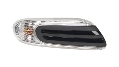 Lampa semnalizare aripa Mini One/Cooper/S (Hatch/Clubman), 02.2014-, Cabrio, Cooper, One, partea Dreapta, Fata, WY5W; alb, bandou negru; cu soclu bec; Omologare: ECE/SAE, OEM/OES