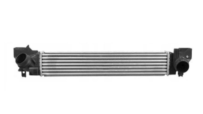 Intercooler MINI Cooper, 09.2013-, motor 1.5 T 100kw; One First, 06.2014-10.2017, 1.2 T 55kw; One, 04.2014-10.2017, motor 1.2 T 75kw, benzina, cu/fara AC, aluminiu brazat/plastic, 585x112x62 mm, 