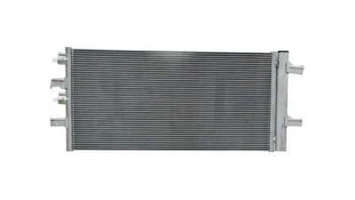 Condensator climatizare MINI Clubman Cooper D; Mini Clubman (F54); 12.2014-, motor 2.0 d, 100 kw diesel, cutie, full aluminiu brazat, 650 (610)x307 (287)x12 mm, cu uscator si filtru integrat