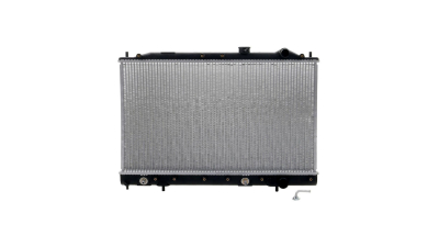 Radiator racire Mitsubishi Colt 10.1987-01.1992 (Motor 1, 5 66kw); Lancer, 10.1987-01.1992 (Motor 1, 5 54/62/66kw) Benzina, tip climatizare Cu/fara AC, cutie automata, tip Denso, diametru intrare/iesire 28/35mm, dimensiune 668x375x16mm, Cu lipire fagure p