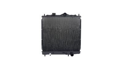 Radiator racire Mitsubishi Colt 10.1987-01.1992 (Motor 1, 3 44kw; 1, 5 62/66kw); Lancer, 10.1987-01.1992 (Motor 1, 3 55kw; 1, 5 54/62/66kw) Benzina, tip climatizare Cu/fara AC, cutie Manuala, tip Calsonic, diametru intrare/iesire 29/36mm, dimensiune 415x3