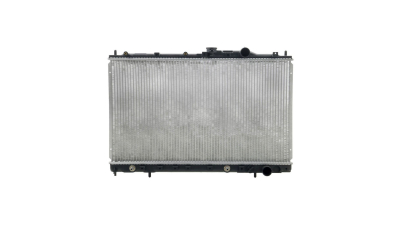 Radiator racire Mitsubishi Galant (E30), 02.1988-01.1993 Motor 1, 8 63kw; 2, 0 80kw Benzina, tip climatizare Cu/fara AC, cutie automata, tip Denso, diametru intrare/iesire 35/35mm, dimensiune 658x375x16mm, Cu lipire fagure prin brazare, Aftermarket