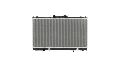 Radiator racire Mitsubishi Galant (Ea0), 10.1996-07.2001, Motorizare 2, 0 100kw; 2, 4 110kw; 2, 5 V6 120kw Benzina, tip climatizare Cu/fara AC, cutie automata, tip Denso, diametru intrare/iesire 35/35mm, dimensiune 718x375x25mm, Cu lipire fagure prin braz