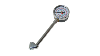 Manometru presiune aer Automax pentru tiruri si camioane 15bar , ceas de 52,50 mm si tija de 140 mm