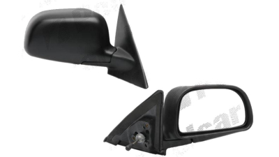 Oglinda exterioara Mitsubishi Colt (Cjo), 09.1995-05.2004, Lancer  (Cjo), 09.1995-09.2003, Lancer Sedan (Ck), 09.1997-03.2001, Dreapta, manuala,prin cablu, Fara incalzire, carcasa neagra, Convex, View Max, MB799123; MR191910 5231521