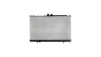 Radiator racire Mitsubishi Lancer (Cs), 08.2003-2007, Motorizare 1, 6 72kw Benzina, tip climatizare Cu/fara AC, cutie Manuala, diametru intrare/iesire 35/35mm, dimensiune 678x375x16mm, Cu lipire fagure prin brazare, Aftermarket