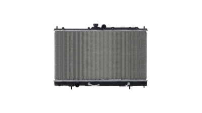 Radiator racire Mitsubishi Lancer (Cs), 09.2003-03.2007, Motorizare 1, 3 60kw; 2, 0 99kw Benzina, tip climatizare Cu/fara AC, cutie Manuala, diametru intrare/iesire 35/35mm, dimensiune 686x375x16mm, Cu lipire fagure prin brazare, KOYO