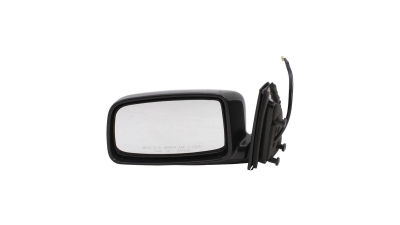Oglinda exterioara Mitsubishi Lancer (Cs) 09.2003-08.2008 partea stanga BestAutoVest crom plana carcasa neagra reglare electrica fara incalzire, cu 3 pini