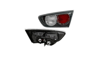 Stop, lampa spate MITSUBISHI LANCER (CY0), 03.2007- SEDAN; LANCER EVO X, 03.2008-, DEPO, partea dreapta, interior; cu lampa de mers inapoi; W21W+W5W; carcasa neagra; fara soclu bec;