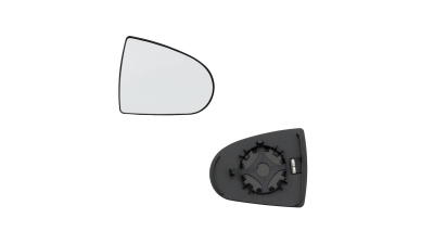 Geam oglinda Mitsubishi Colt (Z30) 05.2004-2012 partea dreapta View Max crom convex cu incalzire