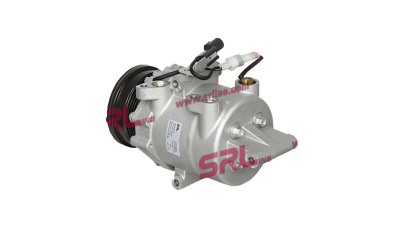 Compresor aer conditionat Mitsubishi Colt CZC, Colt CZT, Colt Ralliart; Colt Version-R, 06.2004-2012, motorizare 1.5 T 110/113/120kw, benzina, rola curea 90 mm, 4 caneluri, tip Mitsubishi: MSC-60C