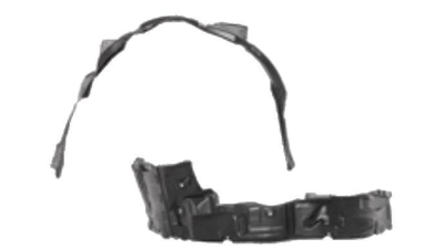 Carenaj roata Mitsubishi Eclipse (D50), 01.2000-09.2005, partea Dreapta, Fata, MR990642, 5245FP1T