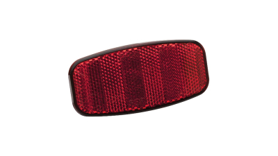 Element reflectorizant bicicleta, catadioptru culoare rosie