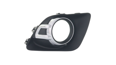 Grila bara fata Mitsubishi ASX (Ga), 01.2010-2012, Dreapta, 8321A386, 525527-6 cu locas pentru proiectoare,insertie crom