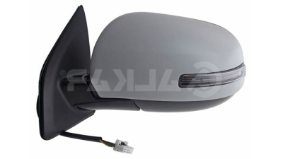 Oglinda usa exterioara Mitsubishi Asx (Ga), 2017-, partea Stanga, reglare electrica; grunduit; incalzit; sticla convexa; geam cromat; rabatabil; cu Lucas, View Max