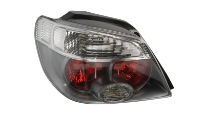 Stop spate lampa Mitsubishi Outlander (Cu0w), 2005-03.07, spate,omologare ECE/SAE, fara suport bec, negru, 8330A049, Stanga