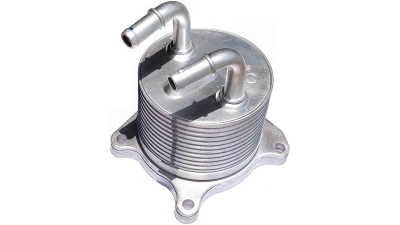 Radiator racire ulei motor, termoflot Mitsubishi Lancer, 01.2007-12.2009, motor 2.0, 112 kw, 2.4, 124 kw, benzina, cv automata, 95x95x65 mm, racitor transmisie, din aluminiu