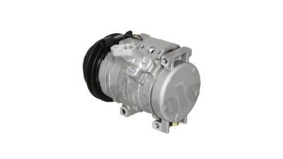 Compresor aer conditionat Mitsubishi Pajero, 1999-2006, motor 3.2 TD, 118kw/121kw, Pajero (V80/V90), 2006-, 3.2 DI-D, 118kw, diesel, rola curea 132 mm, 1 caneluri, de tip Denso: 10S17C