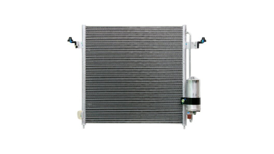 Condensator climatizare Mitsubishi L200, 11.2005-2015, motor 2.5 DI-D, 100 kw/123kw diesel, cutie manuala/automata, full aluminiu brazat, 470(425)x436(426)x16 mm, cu uscator filtrat