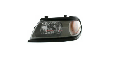 Far MITSUBISHI PAJERO/MONTERO SPORT (K90), 01.2001-12.2007, partea stanga, TYC, tip bec H4+W21W+W5W; electric; janta neagra, gri; fara motor; halogen, tuning