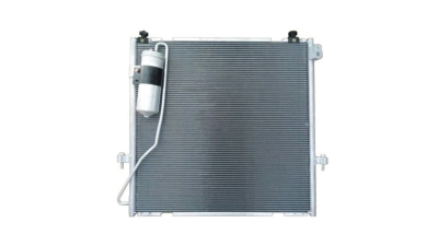 Condensator climatizare Mitsubishi Pajero Sport, 07.2008-, motor 2.5 DI-D, 131 kw; 3.2 DI-D, 121 kw diesel, cutie manuala/automata, full aluminiu brazat, 545 (517)x522 (503)x12 mm, cu uscator filtrat