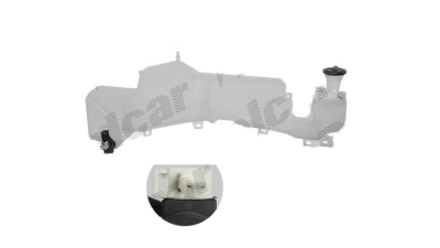Rezervor spalator parbriz Mitsubishi Pajero Sport/Montero Sport, 07.2008-12.2016, vehicule fara Motoras Spalator faruri, cu capac, cu pompa sprit parbriz