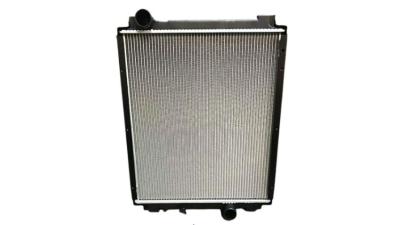 Radiator apa racire motor, MITSUBISHI CANTER, 11.1993- motor 2.8 D/ 2.8 TD; 4.2 TD; cv manuala, aluminiu/ plastic brazat, 465x556x36 mm, fara fuste laterale