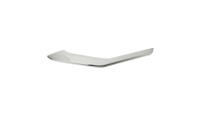 Spoiler bara protectie MITSUBISHI ECLIPSE CROSS, 10.2017-, partea Stanga, cromat; inferior
