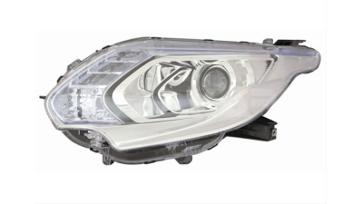 Far MITSUBISHI L200, 11.2015-12.2019, partea stanga, TYC, cu "lumina timp de zi" tip LED; D5S+LED+PY21W; electric; fara bec descarcare; fara ballast; cu motor; xenon